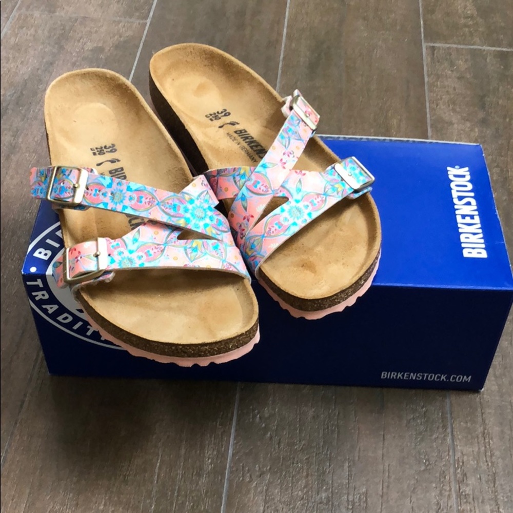 Yao Birko-Flor Boho Flowers Salmon